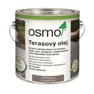 Olej terasový Osmo 019 šedý 2