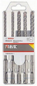 Sada vrtáků do betonu Bosch SDS-plus-5X 6–10 mm 5 ks BOSCH