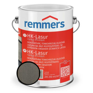 Lazura ochranná Remmers HK Lasur Grey protect graphit 0