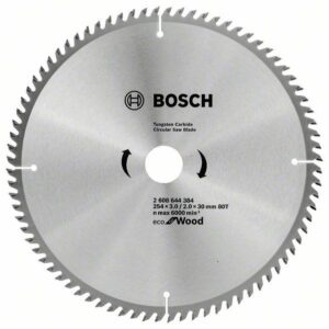 Kotouč pilový Bosch Eco for Wood 254×30×2 mm 80 z. BOSCH