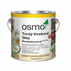 Olej tvrdý voskový protiskluz. Osmo EXTRA 3089 bezbarvý 2