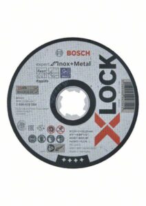 Kotouč řezný korundový Bosch Expert for Inox+Metal X-LOCK 125×22