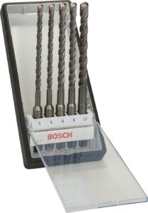 Sada vrtáků do betonu Bosch SDS-plus-5 Robust Line 6–10 mm 5 ks BOSCH