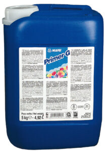 Penetrační nátěr pro savé podklady Primer G MAPEI balení 10kg MAPEI