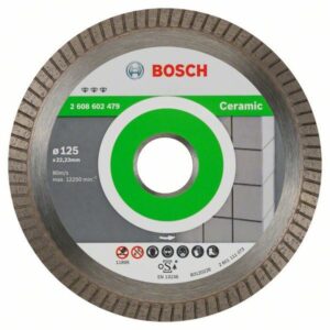 Kotouč řezný diamantový Bosch Best for Ceramic Extraclean Turbo 125×22