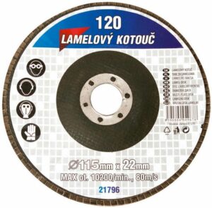 Lamelový kotouč brusný 115/z60 EURO NARADI