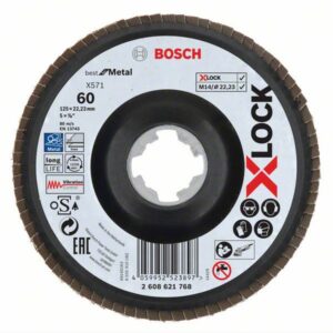 Kotouč lamelový Bosch Professional Best for Metal X571 X-LOCK 125 mm 60 BOSCH