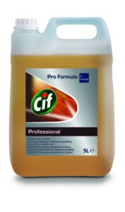 Čistící prostředek na dřevěné podlahy CIF Professional 5 L