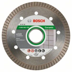 Kotouč řezný diamantový Bosch Best for Ceramic Extraclean Turbo 115×22