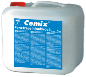 Hloubková penetrace minerálních podkladů Cemix 5 kg CEMIX