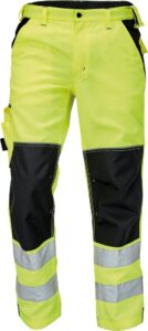 Kalhoty Cerva KNOXFIELD HI-VIS DW antracit/žlutá 54 CERVA