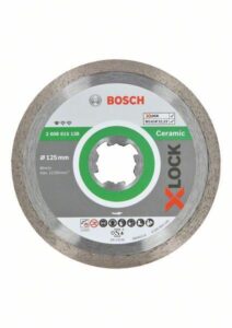 Kotouč řezný diamantový Bosch Standard for Ceramic X-LOCK 125×22