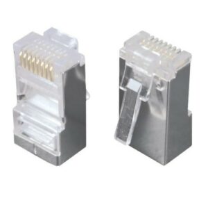 Konektor RJ 45 CAT5E neskládaný FTP/STP (100ks/bal)