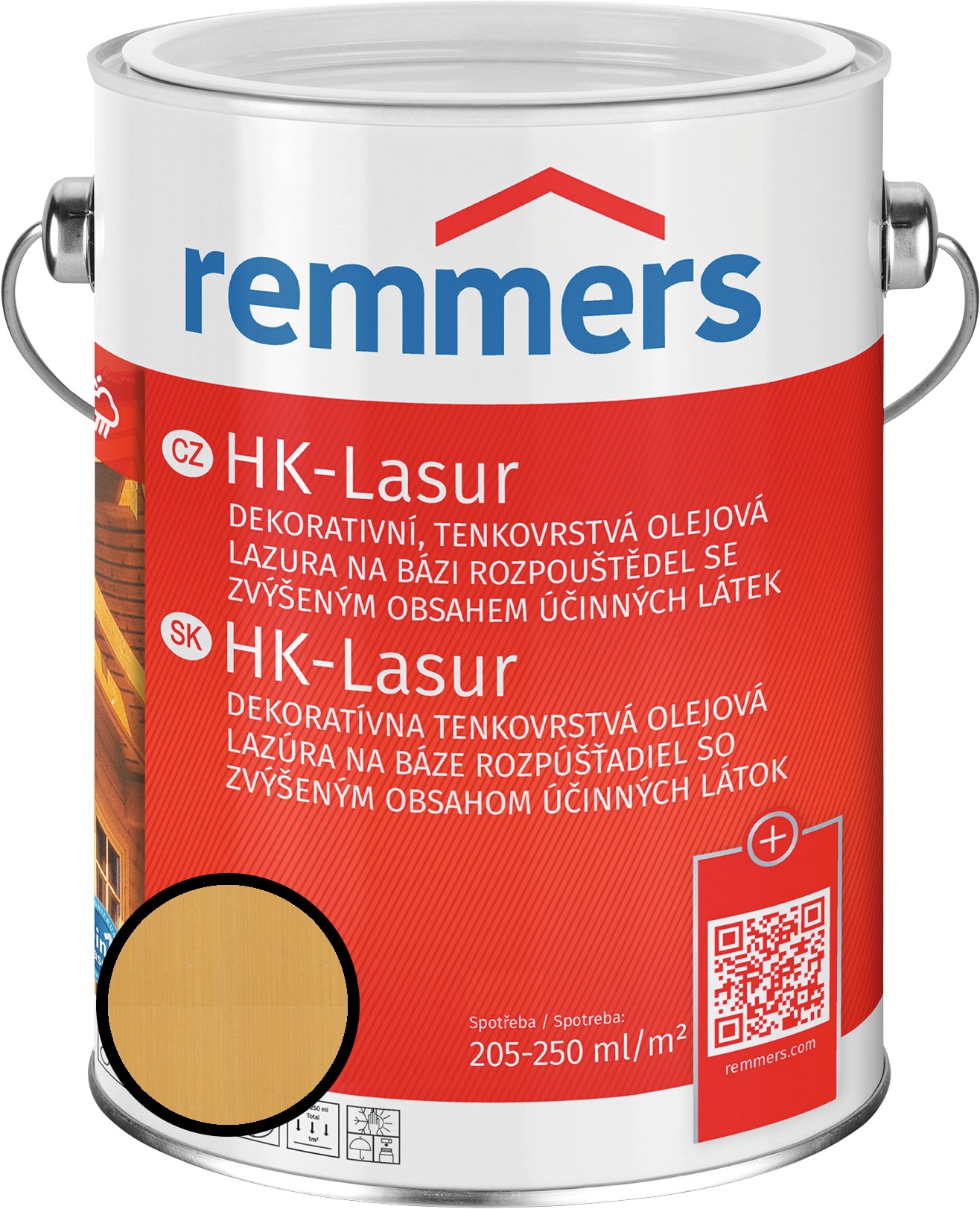 Lazura na dřevo Remmers HK Lasur hemlock