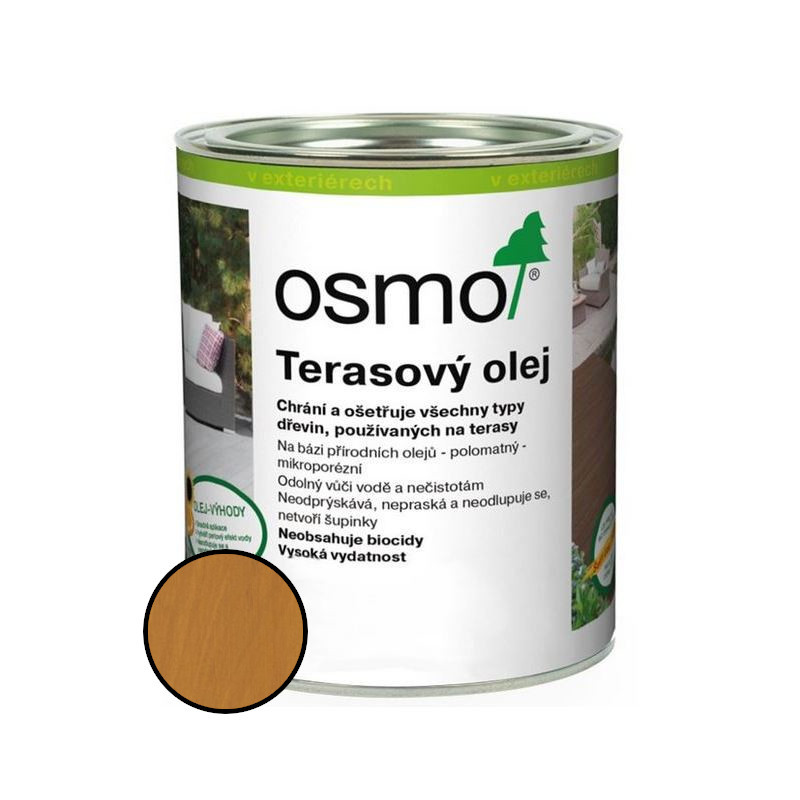 Olej terasový Osmo 013 garapa 2