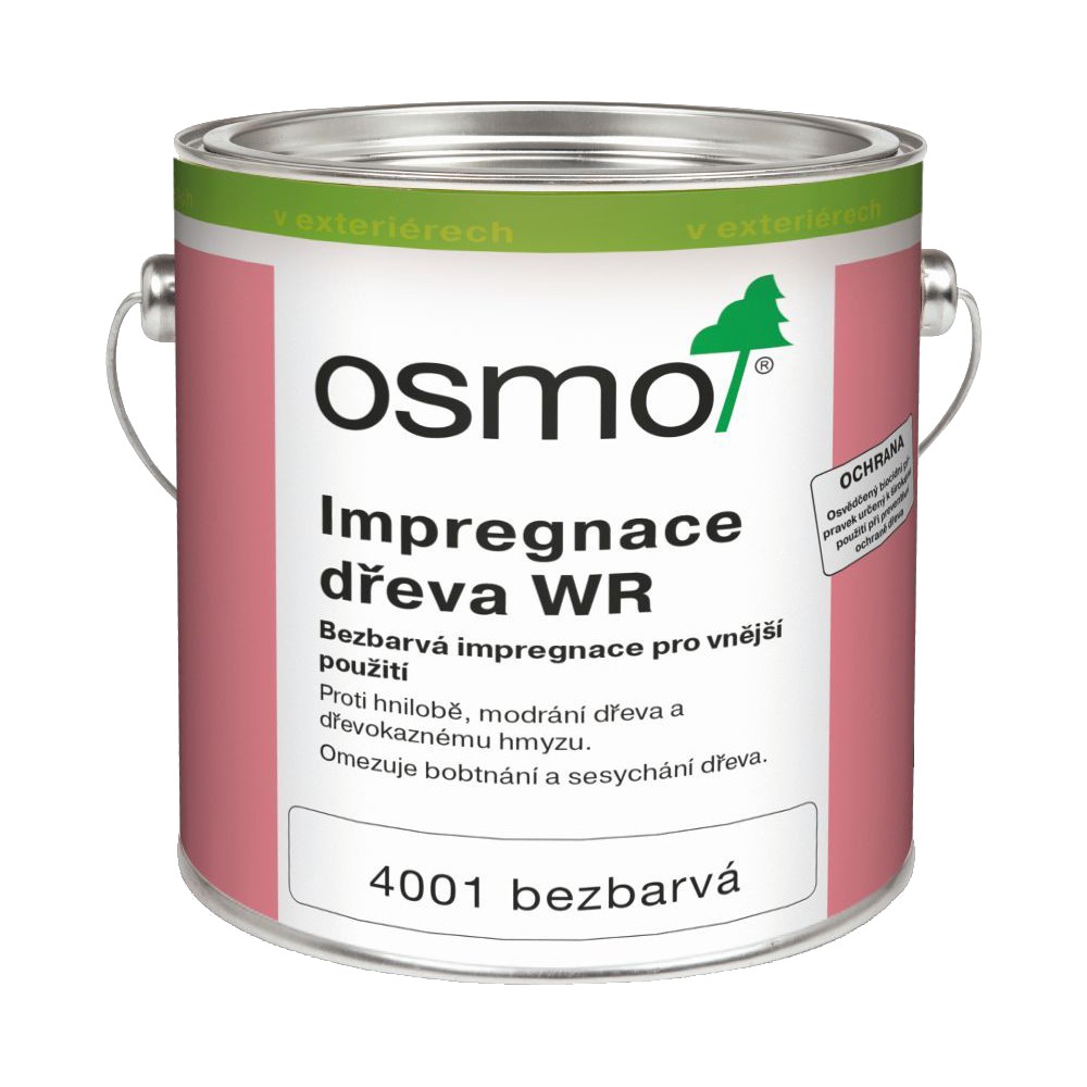 Impregnace dřeva Osmo WR 4001 bezbarvá 2