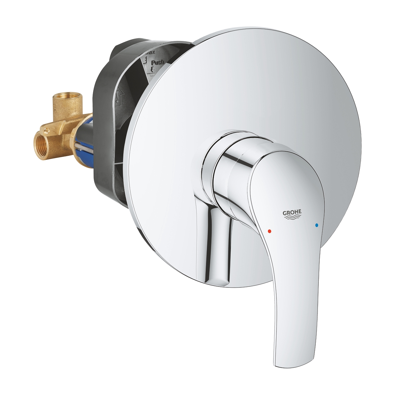 Baterie sprchová podomítková Grohe EUROSMART 33556002 chrom GROHE