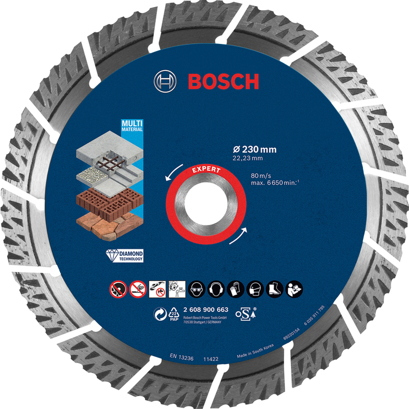 Kotouč DIA Bosch Expert MultiMaterial 230×22
