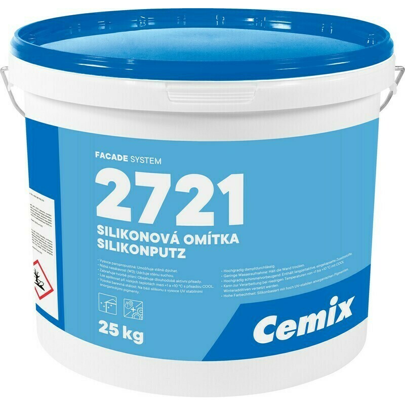 Omítka silikonová Cemix 2721 R 2