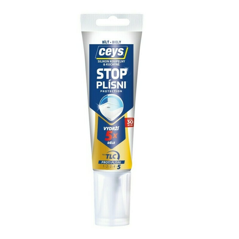 Silikon Ceys STOP PLÍSNI Protection bílý 125 ml