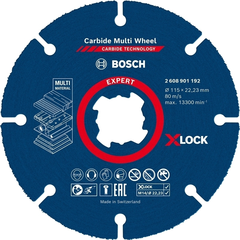 Kotouč řezný Bosch Expert Carbide Multi Wheel X-LOCK 115 mm Bosch