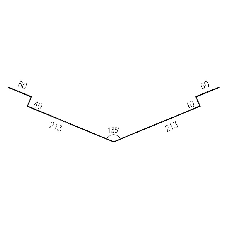 Úžlabí RS625Z-135-40 SP25 2M295 0