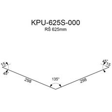 Úžlabí RS625S-135 SP25 RAL7035 0