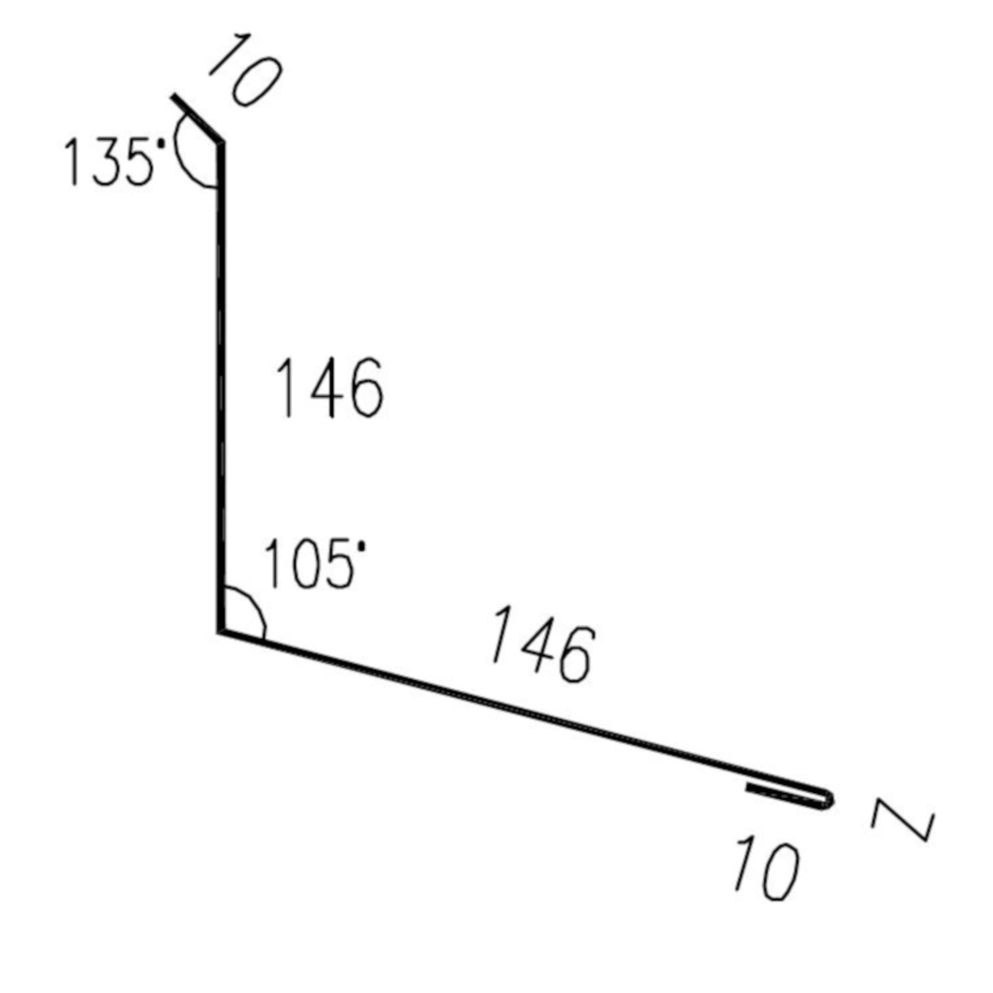 Lemování zdi rovnoběžné s okapem RS312S-105 SP25 2M604 0