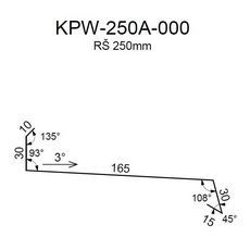 Oplechování římsy RS250A SP25 2G150 0