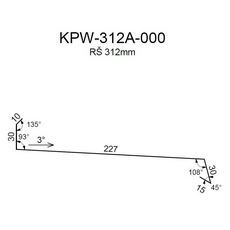 Oplechování římsy RS312A SP25 2G150 0