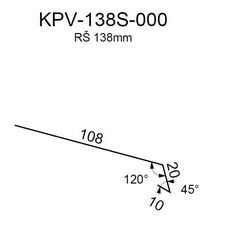 Okapnice DHV RS138S-120 SP35 2G55A 0