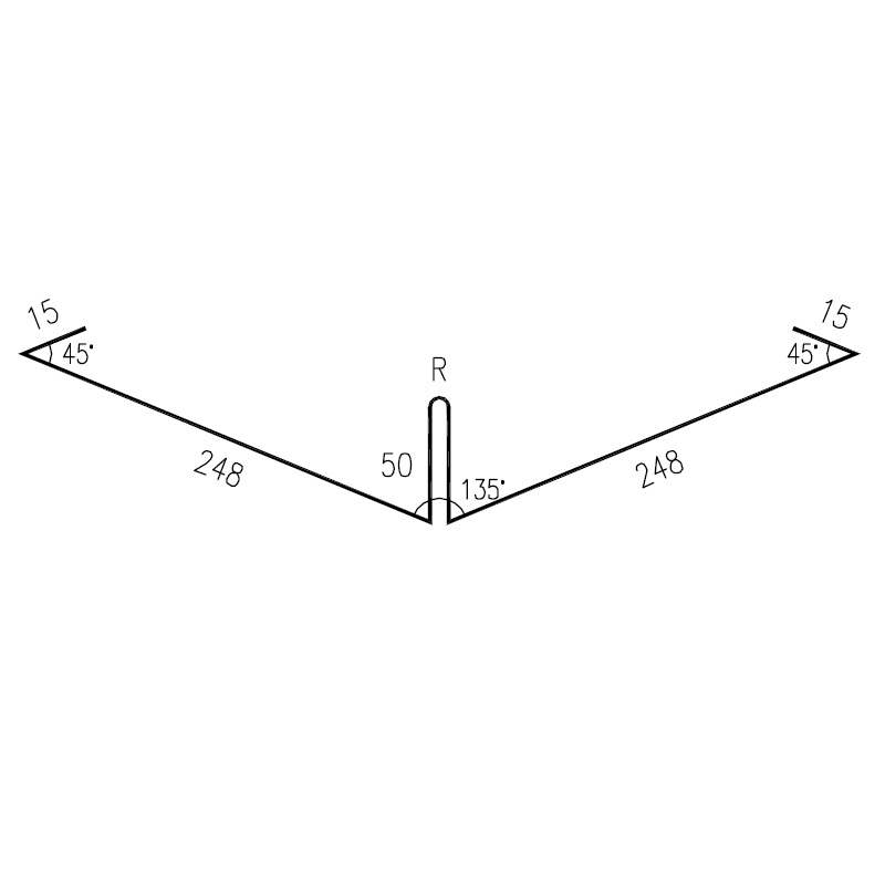 Úžlabí RS625D-135 SP25 2N156 černá 0