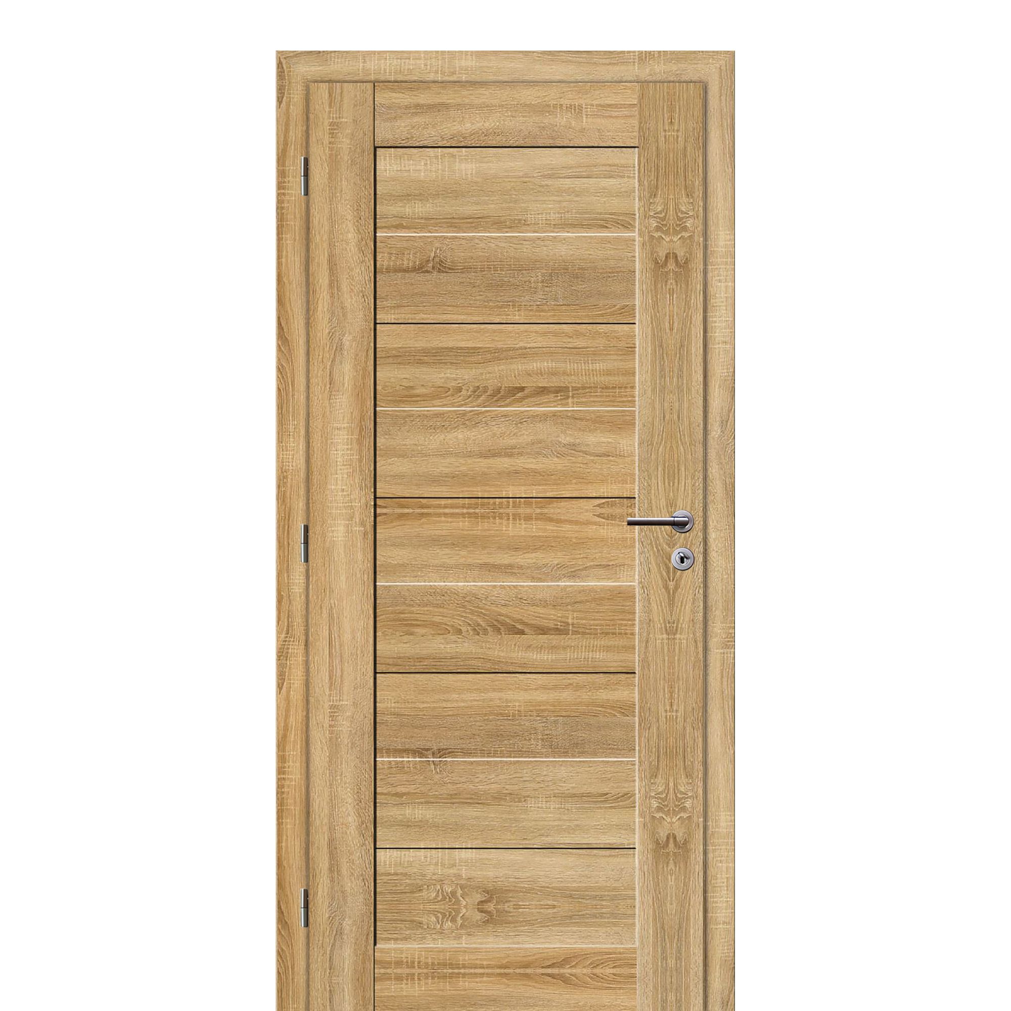 Dveře interiérové Solodoor TÜREN 41 levé šířka 800 mm dub sonoma Solodoor a.s.