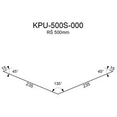 Úžlabí RS500S-135 PU50 MG982 0