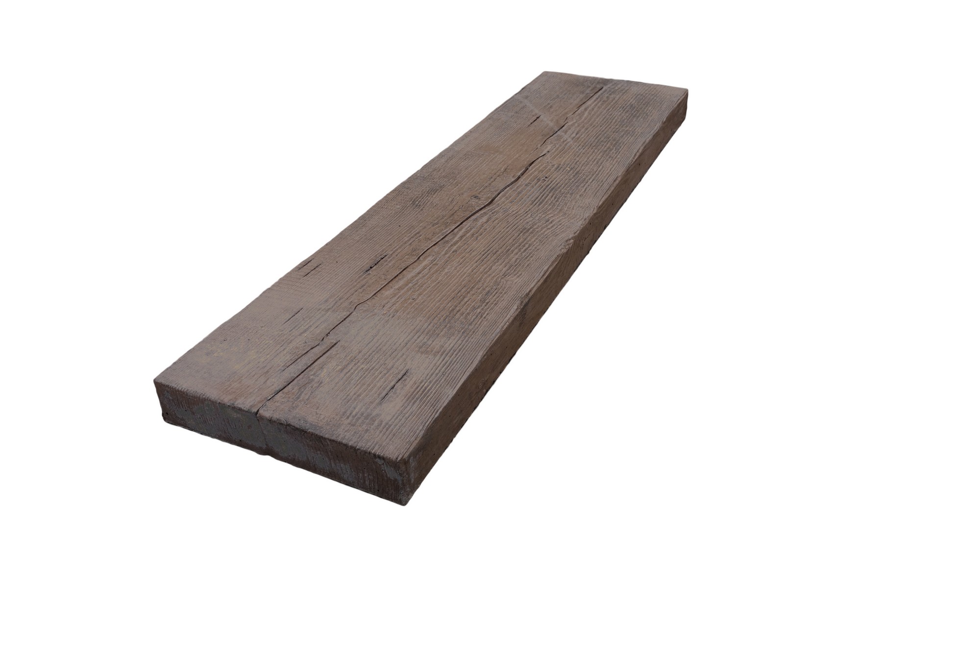 Dlažba betonová Presbeton BARK 7 reliéfní prkno hnědá/černá 250×890×50 mm PRESBETON