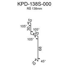 Dilatační lišta RS312S-90 SP25 RAL7024 0