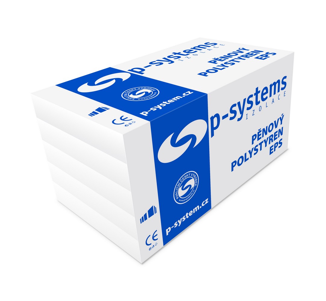 Tepelná izolace P-Systems EPS 100 F 130 mm (2 m2/bal.) P-SYSTEMS