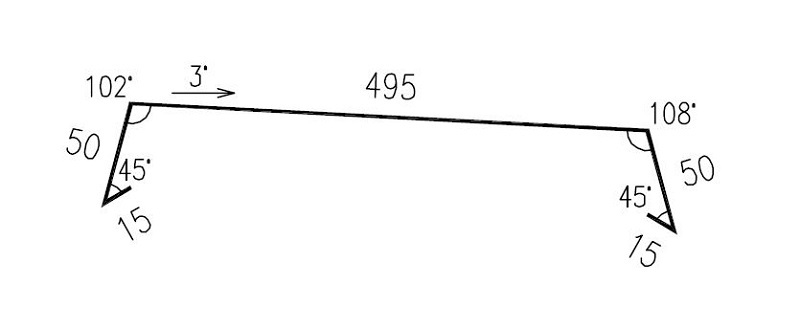 Atikový plech RS625S SP25 RAL3000 0