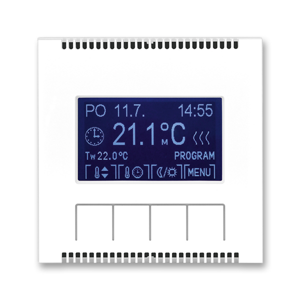 Termostat univerzální digitální ABB Neo bílá ABB