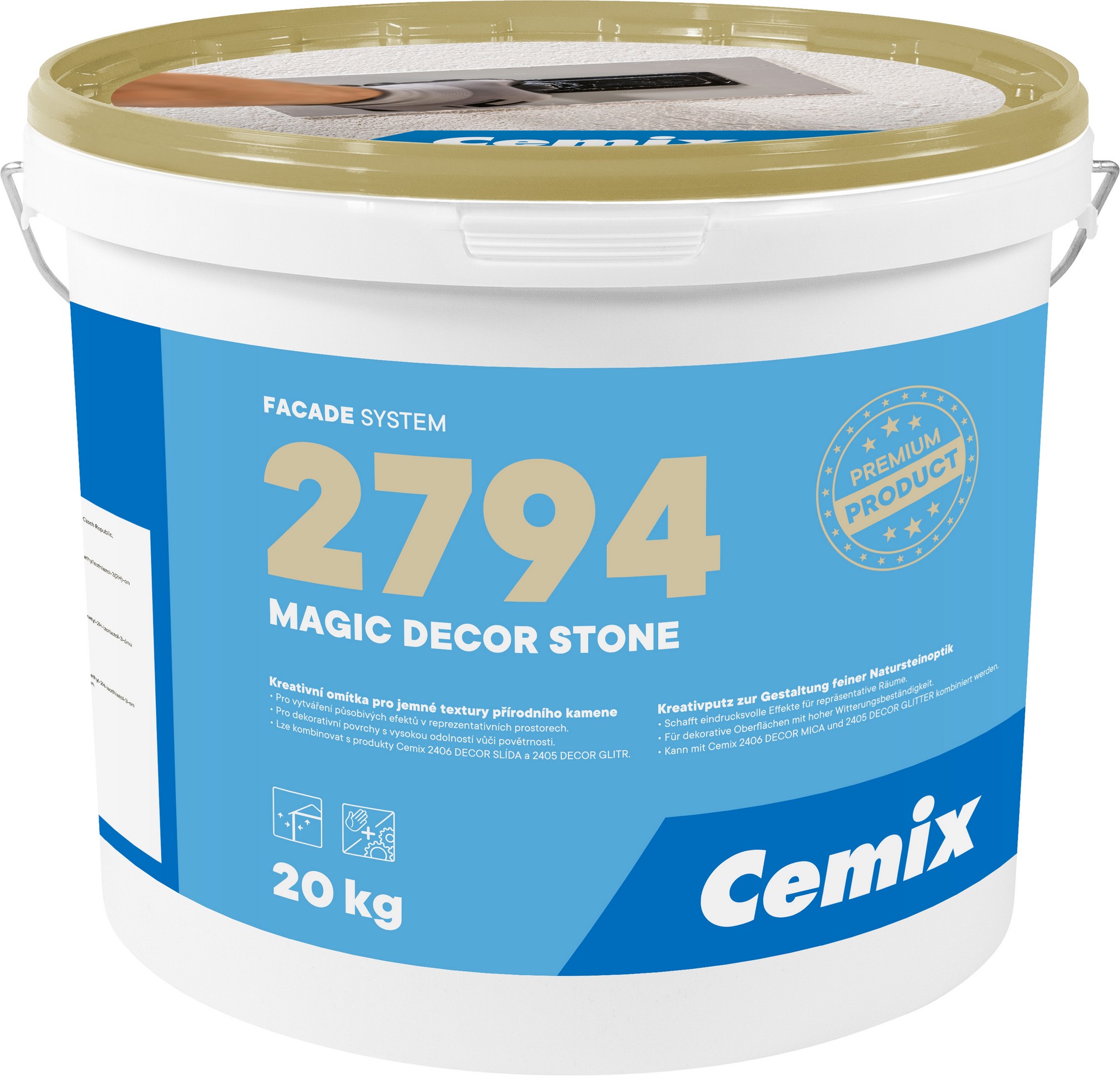 Omítka mozaiková Cemix 2794 Magic Decor STONE 379 20 kg Cemix