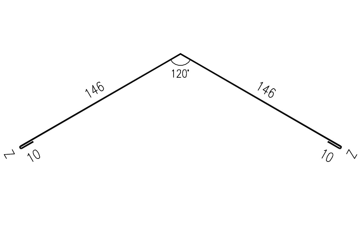 Hřebenáč RS312S-120 SP25 RAL9010 0