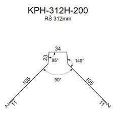 Hřebenáč RS312H-90 SP25 2G150 0