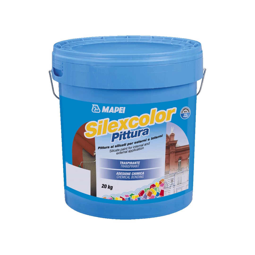 Nátěr paropropustný Mapei Silexcolor Pittura 20 kg