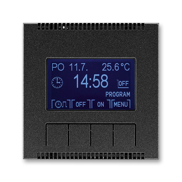 Hodiny spínací digitální ABB Neo onyx ABB