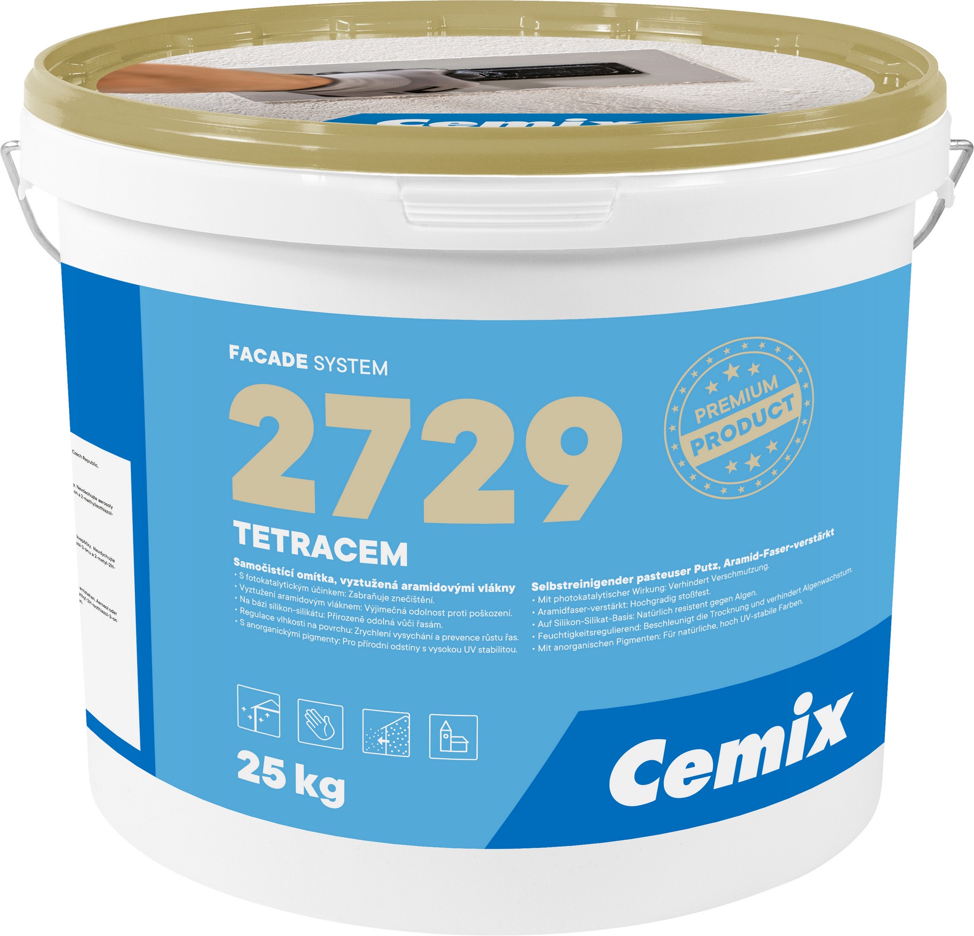 Omítka samočisticí Cemix 2729 TETRACEM R 1