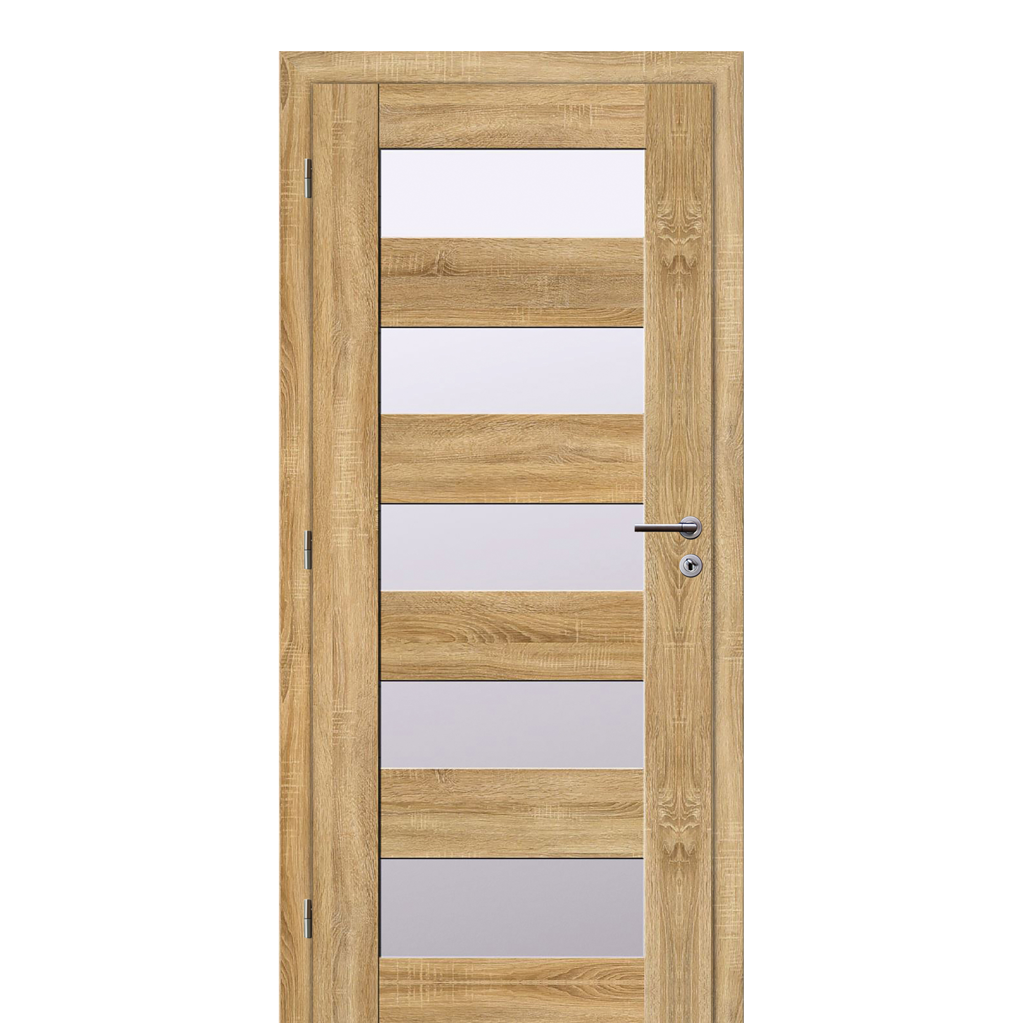 Dveře interiérové Solodoor TÜREN 40 levé šířka 600 mm dub sonoma Solodoor a.s.