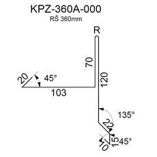 Závětrná lišta RS360SA SP35 2V16A 0