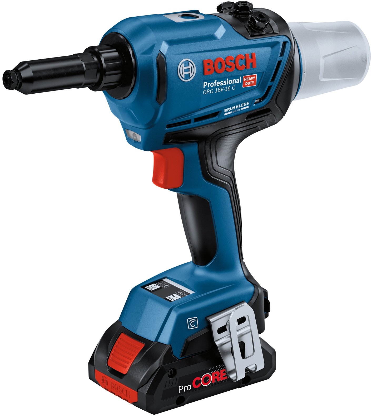 Pistole nýtovací AKU Bosch GRG 18V-16 C L-BOXX Bosch