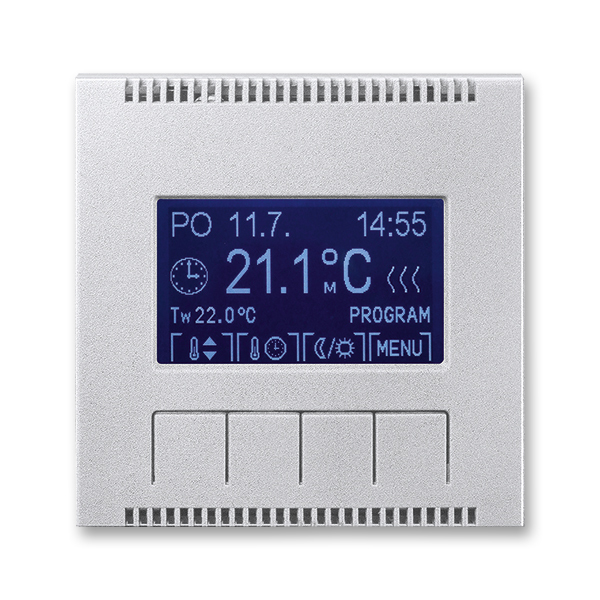 Termostat univerzální digitální ABB Neo titanová ABB