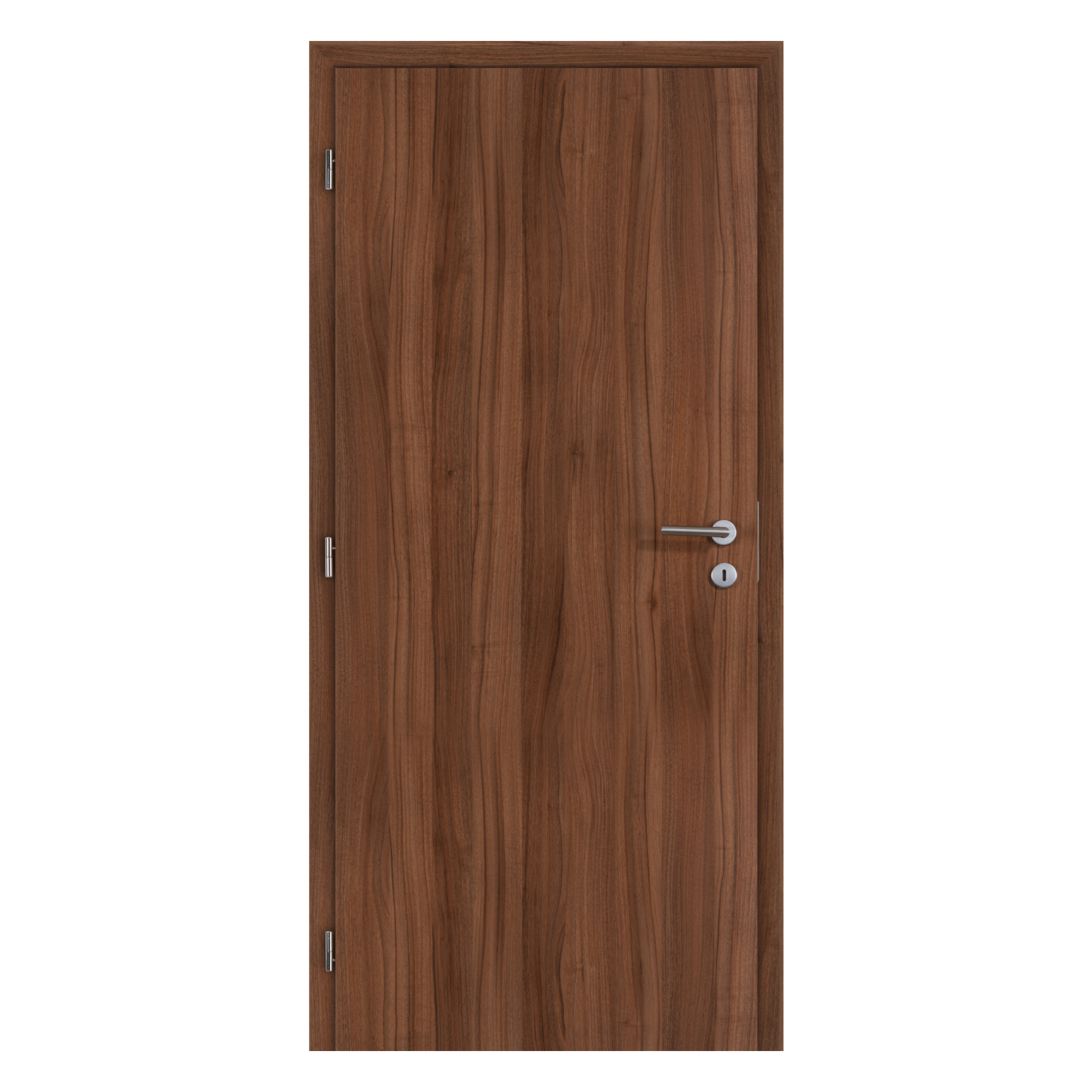 Dveře plné hladké Doornite levé 600 mm ořech Masonite